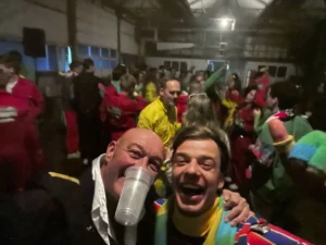 john medley met studenten