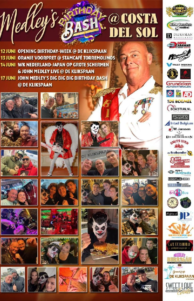 bday bash costa del sol